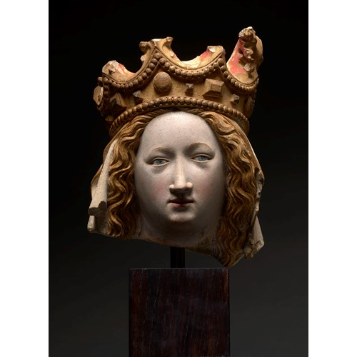 Head of the Crowned Virgin